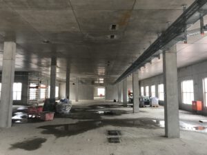Dicht gemacht | Beginn des Technischen Ausbaus